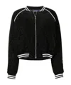 Xoxogoodboy Black Logo Casual Jacket In Black