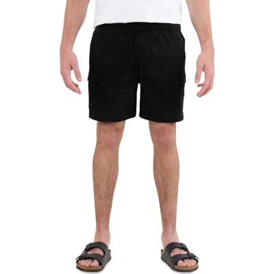 X-ray Xray 6-inch Pull-on Cotton Shorts In Black