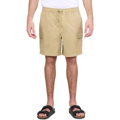 X-ray Xray 6-inch Pull-on Cotton Shorts In Brown