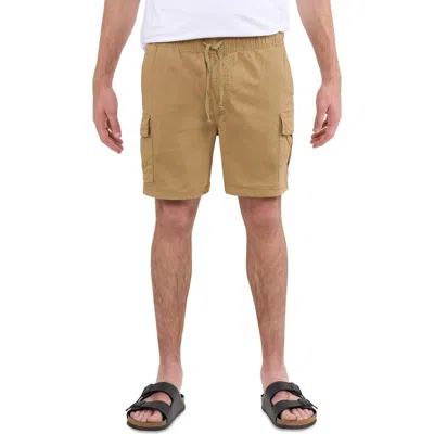 X-ray Xray 6-inch Pull-on Cotton Shorts In Brown