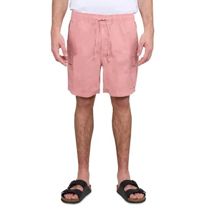 X-ray Xray 6-inch Pull-on Cotton Shorts In Pink
