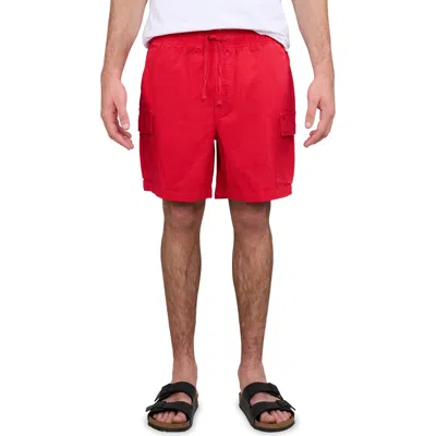 X-ray Xray 6-inch Pull-on Cotton Shorts In Red