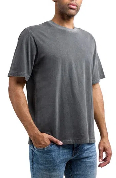 X-ray Xray Boxy Pigment Dyed T-shirt In Gray
