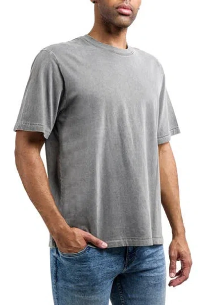 X-ray Xray Boxy Pigment Dyed T-shirt In Gray