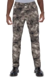 X-ray Xray Camo Print Stitched Skinny Jeans