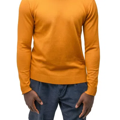 X-ray Classic Crewneck Sweater Xmw-39136 In Yellow
