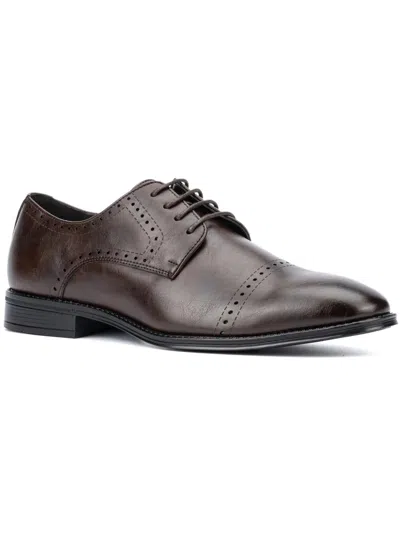 X-ray Dionis Mens Faux Leather Lace-up Oxfords In Brown
