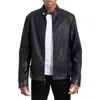 X-ray Xray Faux Leather Racing Jacket In Black