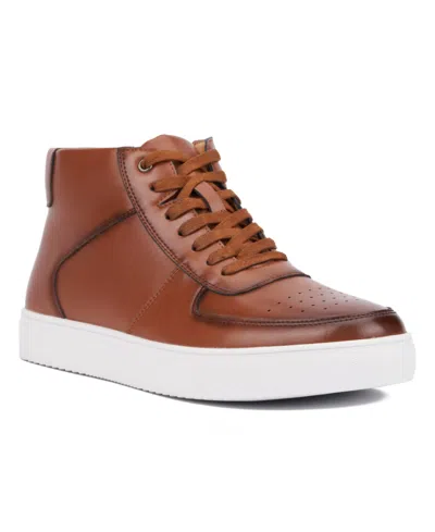 X-ray Footwear Men's Byron High Top Sneakers In Cognac