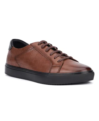 X-ray Footwear Men's Casey Low Top Sneakers In Cognac