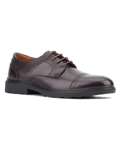 X-ray Footwear Men's Dawson Oxford Dress Shoe In Coffee