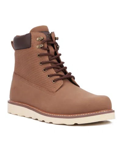X-ray Footwear Men's Ivan Work Boots In Brown