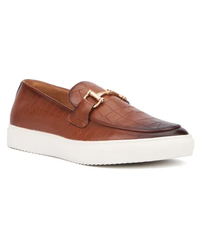 X-ray Footwear Men's Zeth Dress Casual Loafers In Cognac