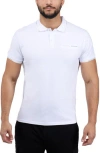 X-ray Xray Jacquard Rib Collar Polo