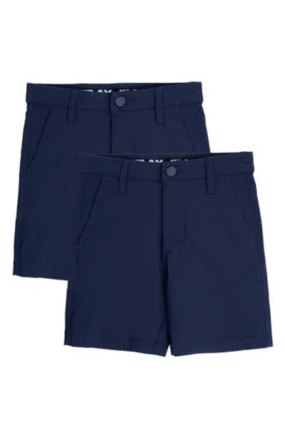 X-ray Xray Kids' 2-pack Flex Shorts In Blue