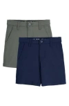 X-ray Xray Kids' 2-pack Flex Shorts In Gray