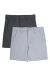 X-ray Xray Kids' 2-pack Flex Shorts In Gray