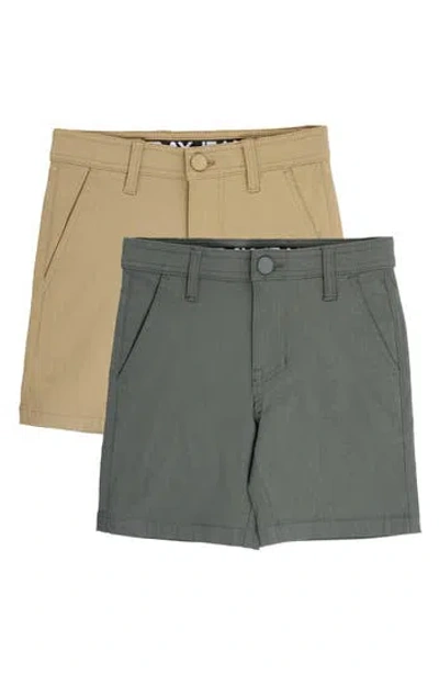 X-ray Xray Kids' 2-pack Flex Shorts In Multi