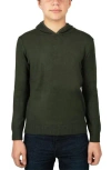 X-ray Xray Kids' Basic Hoodie In Olive