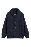 X-ray Xray Kids' Cable Knit Cardigan In Navy