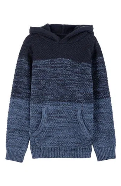 X-ray Xray Kids' Colorblock Hoodie In Blue