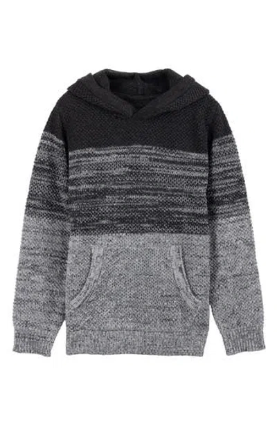 X-ray Xray Kids' Colorblock Hoodie In Grey