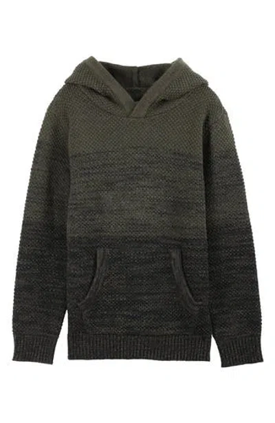 X-ray Xray Kids' Colorblock Hoodie In Olive