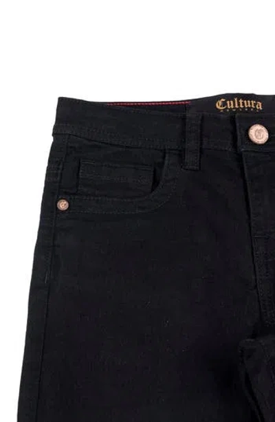 X-ray Xray Kids' Cultura Straight Leg Jeans In Jet Black