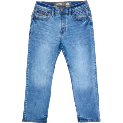 X-ray Xray Kids' Cultura Stretch Straight Leg Jeans In Blue