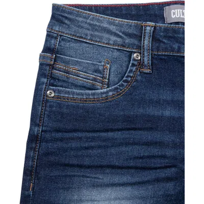 X-ray Xray Kids' Cultura Stretch Straight Leg Jeans In Dark Blue