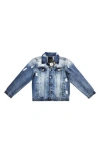 X-ray Xray Kids' Denim Jacket In Medium Blue