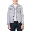 X-ray Xray Kids' Distressed Denim Jacket In Grey