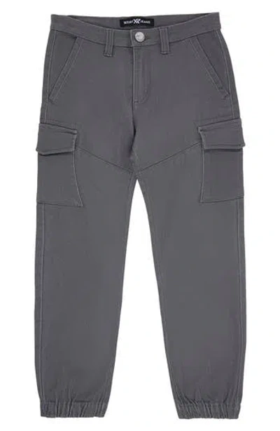 X-ray Xray Kids' Flex Waist Commuter Cargo Joggers In Gray