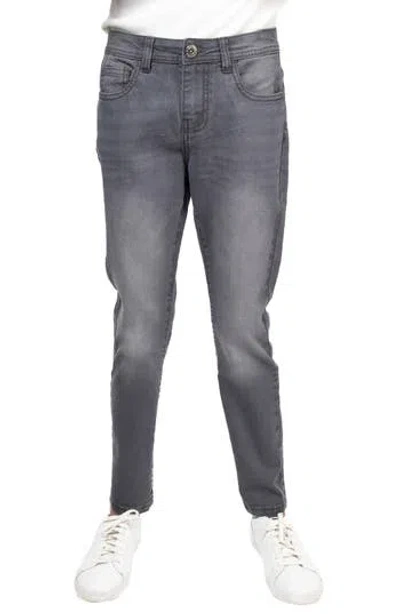 X-ray Xray Kids' Stretch Cotton Skinny Jeans In Grey