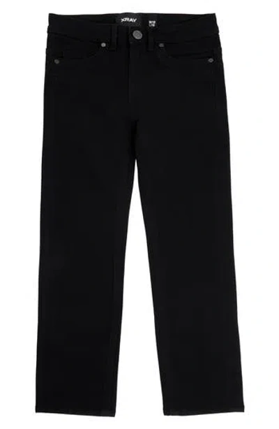 X-ray Xray Kids' Stretch Straight Leg Jeans In Black