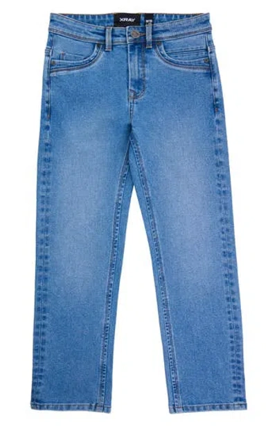 X-ray Xray Kids' Stretch Straight Leg Jeans In Blue