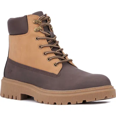 X-ray Men's Lazlo Monk Strap Boots In Brown