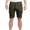 X-ray Men's 5-pocket Stylish Commuter Cargo Shorts In Green