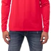 X-ray Men's Classic Long Sleeve Crewneck T-shirt In Red