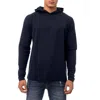 X-ray Men's Classic Long Sleeve Hooded T-shirt In Blue
