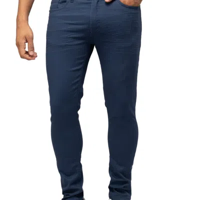 X-ray Men's Commuter Color Denim Jeans In Blue
