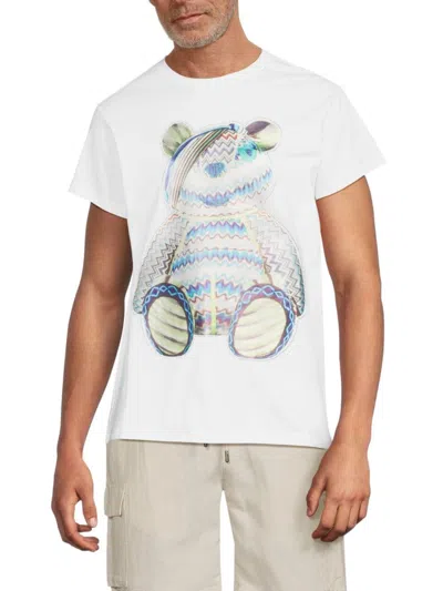 X-ray Men's Heads Or Tails Graphic T-shirt In White