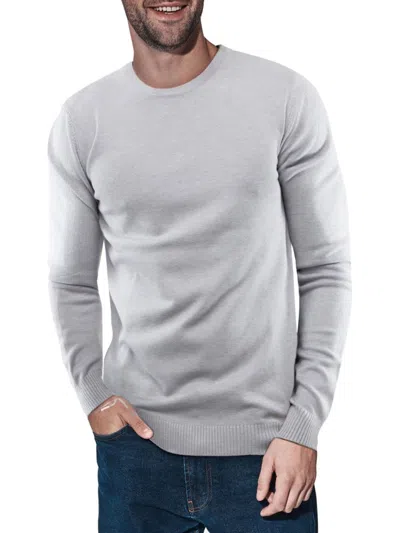 X-ray Men's Heathered Sweater In Grey