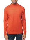 X-ray Core Mock Neck Knit Sweater In Brick