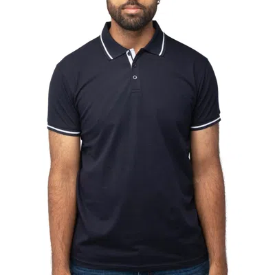 X-ray Men's Polo T-shirt | Golf Shirts For Men | Polo Shirts For Men Short Sleeve In Blue