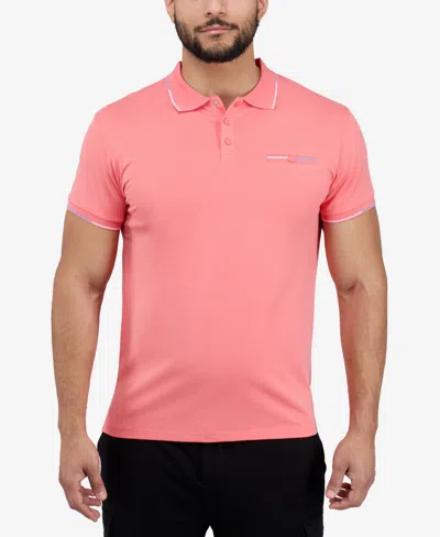 X-ray Men's Polo With Rib Collar And Pocket Polo Shirt