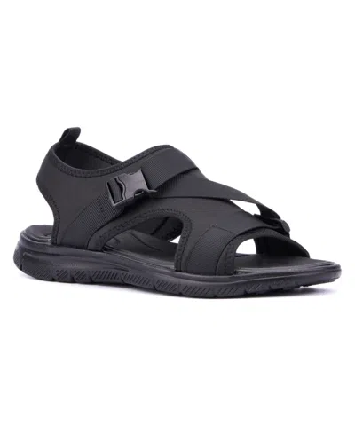 X-ray Men's Rohan Buckle Sandals In Black
