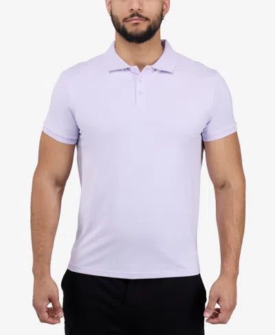 X-ray Men's Short Sleeve New Rib Polo Shirt