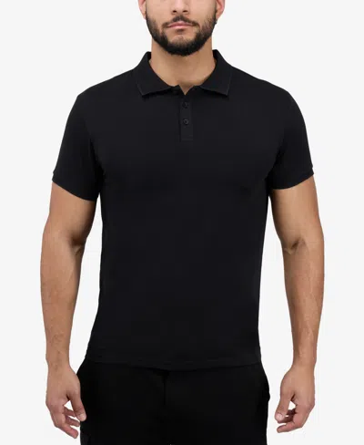 X-ray Men's Short Sleeve New Rib Polo Shirt