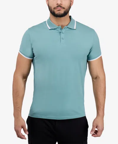 X-ray Men's Short Sleeve Texture Rib Polo Shirt